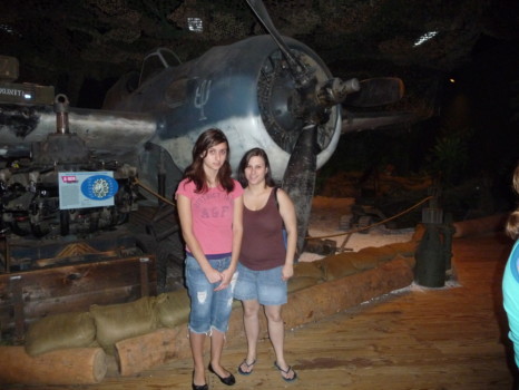 poster out of photograph - Women In Front Of Airplane - P1010749.jpg
