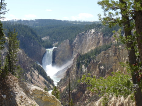 poster - Waterfall Landscape - Yellowstone_Canyon_B.jpg