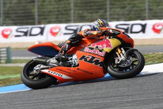print - Orange Ktm Red Bull Motorcycle - ktm.bmp