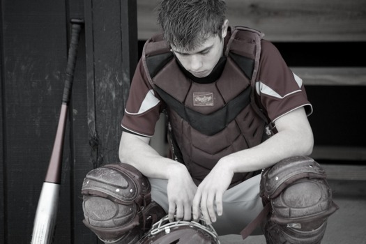 posterbrain - Baseball Bat And Catcher Kneeling - IMG8902JPG.jpg