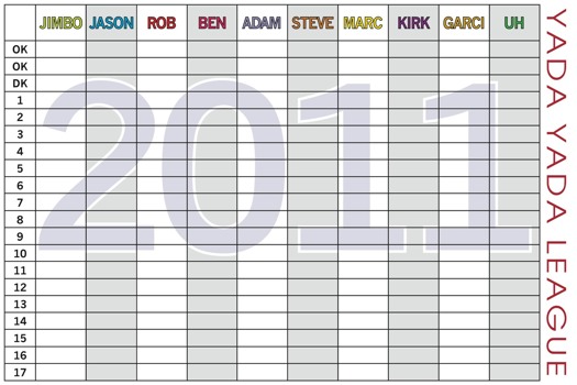 print a poster - 2010M Yada Yada League - FFdraftboard2011Yadaprint.pdf