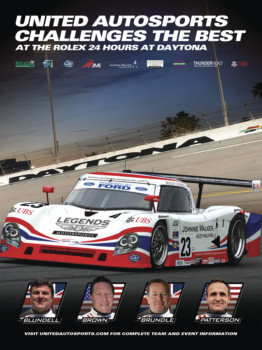 print a poster - United Autosports Challenges The Best - 120710_UNAU10121_DaytonaD5.jpg