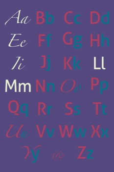 poster printing online -  - Alphabet.psd