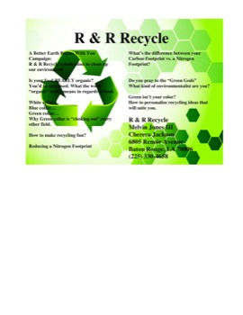 how - R And R Recycle - GreenPoster1.pdf