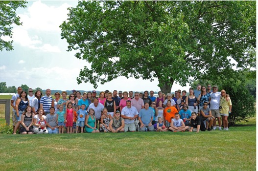 print a poster - Men And Women Group Photo - ReunionGroupShotDanJim2.jpg