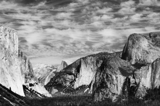 pictures - Rocky Mountain Landscape - Yosemite_BW_1.jpg