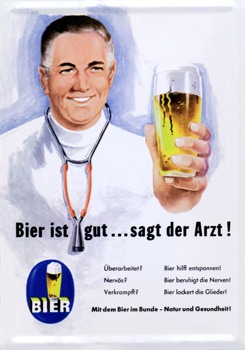 photo - Bier Ist Gut Sagt Der Arzt Poster - bier.jpg