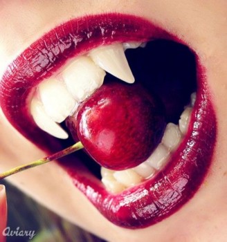 print you own posters - Teeth - vamp_cherry.jpg