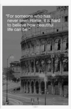 24 x 36 poster printing - For Someone Who Has Never Seen Rome - 41KKNLvcHFLSS500.jpg