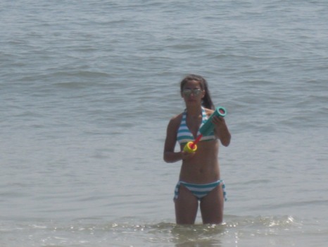 print a poster - Womens Striped Bikini Toy Rocket - Beach2011081JPG.jpg