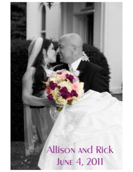 print - White Wedding Gown Black Suit Blazer - weddingposter.pdf