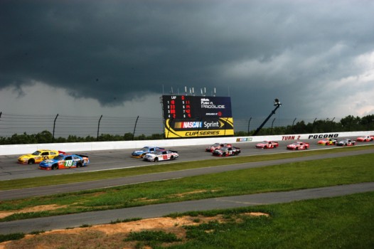 print a poster - Race Cars - Storm_Clouds_over_Pocono_Raceway___Pocon.jpg