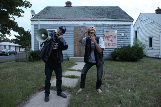 custom posters - Man And Megaphone - IMG_2199.jpg
