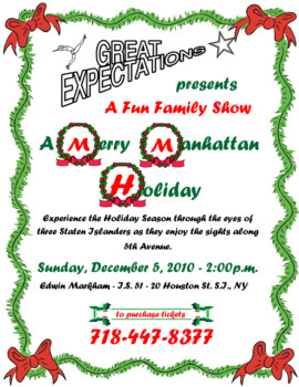print a poster - Great Expectations A Merry Manhattan Holiday - A_merry_manhattan_Holiday_poster_1.tif