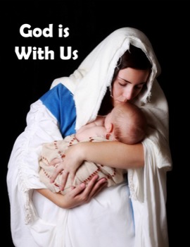 posterbrain - God Is With Us - GodiswithusaiGodfiles.ai