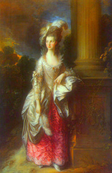 print a poster - Rococo Painting - The_Honorable_Mrs_Graham_1775_77_large.tif