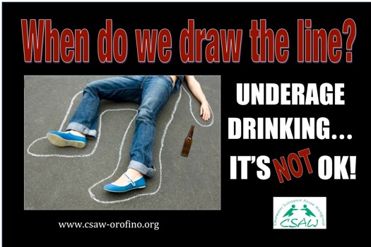 posterbrain - When Do We Draw The Line ? Underage Drinking It's Not Ok ! - drawthelineposterHORIZ.pdf