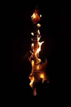 posterbrain -  - burningguitar1.tif