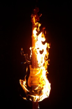posterbrain -  - burningguitar2.jpg