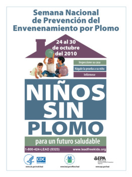 print a poster - Ninos Sin Plomo - Spanish_Lead_Week_2010_Poster.tiff