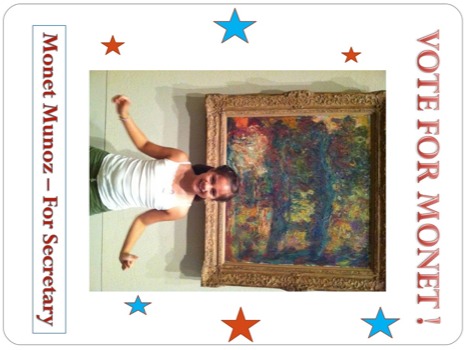 poster - Vote For Monet Munoz For Secretary Poster - Poster2.ppt