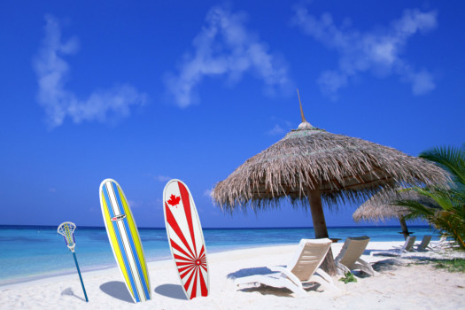 print a poster - Beach Surfboards Chairs Umbrellas - beachlax_print.jpg
