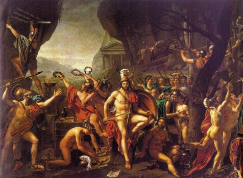print a poster - Painting - Jacques_Louis_David_004_Thermopylae_1.jpg
