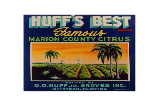 poster - Huffs Best Marion Country Citrus - HuffsBestPB.tif