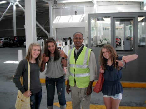 print a poster - Girls At Parking Garage - 002_1.jpg