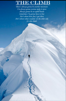 poster print - The Climb - The_Climb_Poster_1.tif