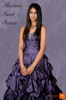poster - Harleen's Sweet Sixteen - Harleen_Sweet_16_Portrait_purp.tif