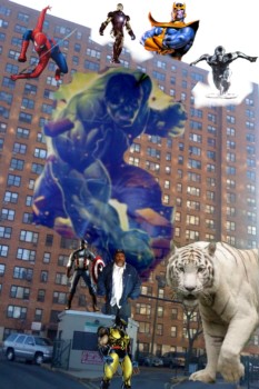 POSTER BRAIN - Tiger With People Photo - theClifsterPosterF.jpg