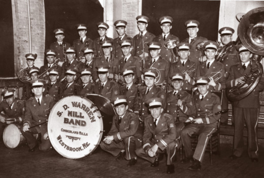 print a poster - S D Warren Hill Band Photograph - SDWarren_Mill_Band_1.jpg