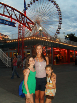 mounted poster prints - Carnival - Chicago_June_10_Navy_pier_girls.jpg