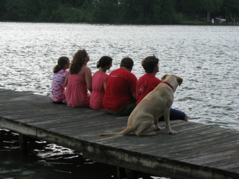 print a poster - Family Photo On Lake Dock - IMG_2710.jpg