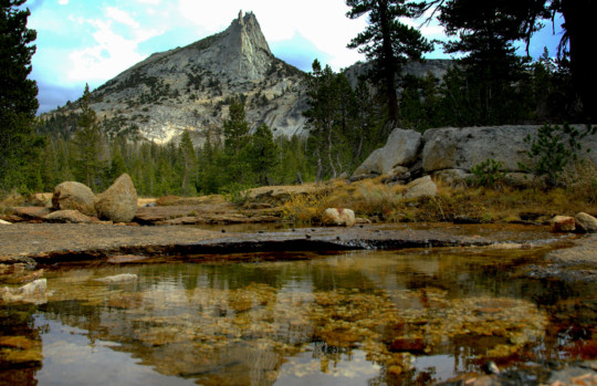 print a poster -  - Cathedral_Peak_with_stream_in_forground0.jpg