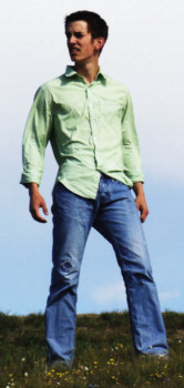 print a poster - Blue Jeans Trousers For Men - Sam_canvas_texture.jpg
