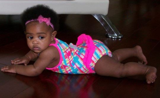 print a poster - Toddler Girl In Swimsuit - 103_0062.jpg