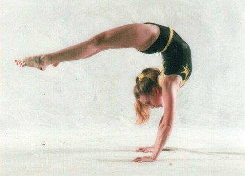 poster - Female Gymnast Handstand - img210.jpg