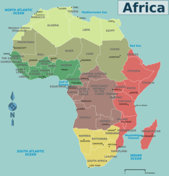 print a poster - Map Africa Countries - africa_countries_map.png