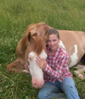 print a poster - Horse Lying Next To Person - Taylor_and_TC8.jpg
