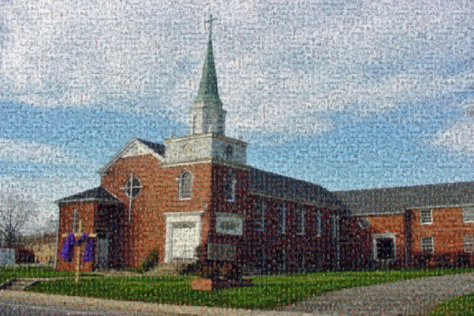 posterbrain - Photo Of A Church - Mosaic__Church_36x24_inches_moms_size_61.bmp