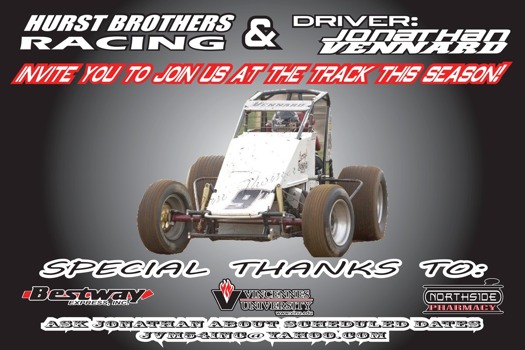 print a poster - Hurst Brothers Racing Driver:Jonathan - JoinUsPoster.ai