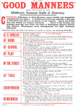 print a poster - Good Manners Children's National Guild Of Courtesy - goodmanners_copy.tif