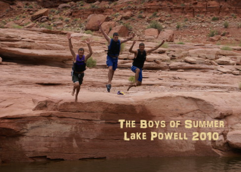 print a poster - The Boys Of Summer Lake Powell 2010 - DSC03428crop.jpg