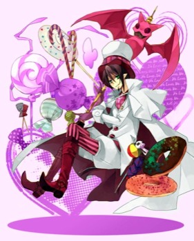 posterbrain - Anime Candy Canes Lollipop Red Bat - t20bats20blackhair20candy20can.jpg