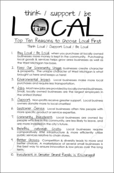 poster - Think Support Be Local Top Ten Reasons - ThinkLocal24x36withWhiteBackgr.gif