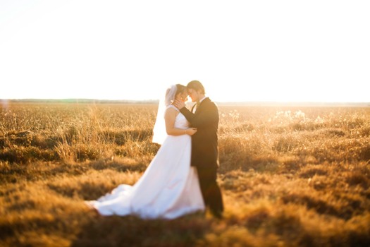 picture - Wedding Bride & Groom Sunset Field - 346amandajoshJPG.jpg