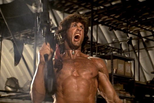 poster - Rambo Holding a Gun - RAMBO2.jpg