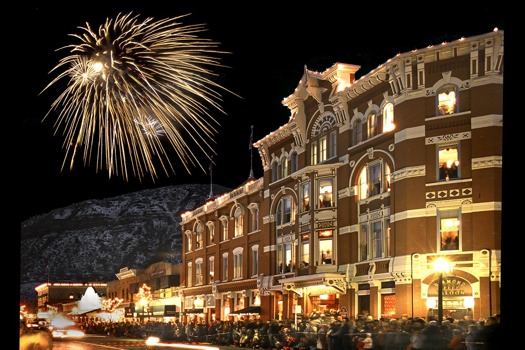 print a poster - Lights Fireworks Night Building - New24x36Strater.jpg